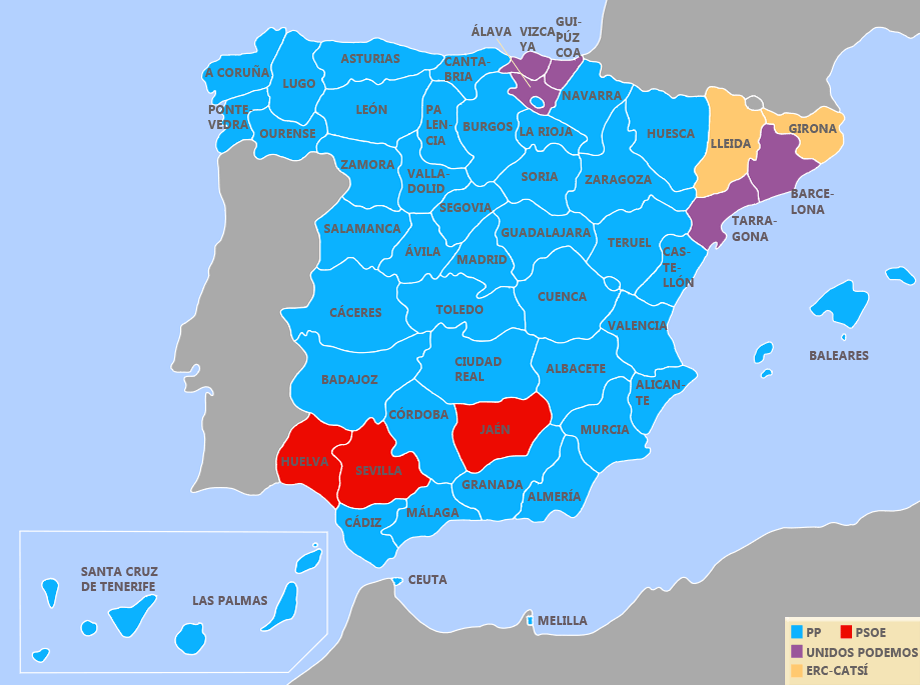 mapa electoral 2011